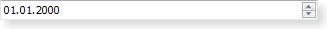 Screenshot of a Windows Vista style date editing widget