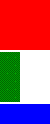 Blue rectangle animating up and down as green rectangle toggles visibility