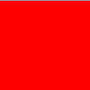 Application creates a red square with a width and height of 100.