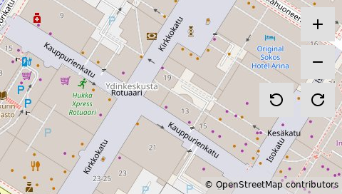 フィンランド、オウル市を中心としたシンプルな地図。 フィンランド、オウル市を中心としたシンプルな地図。