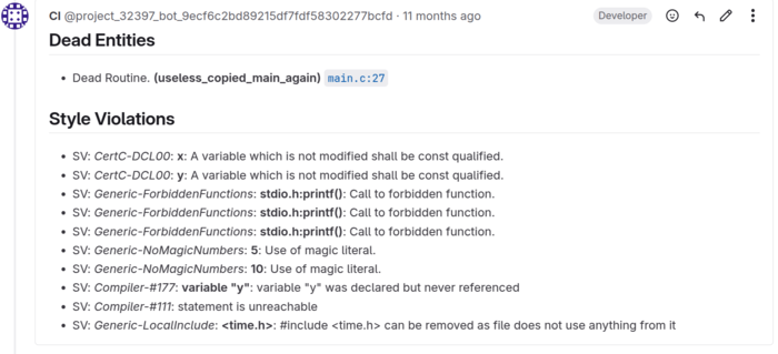 A summary comment posted by annotate_pr.