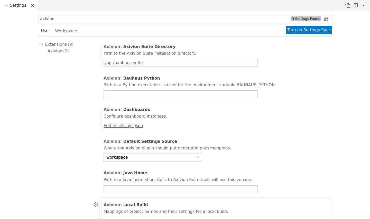 |vscodeplugin| Settings.