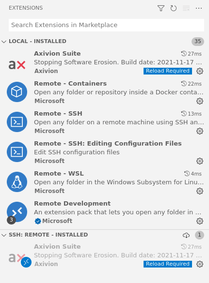|vscodeplugin| Remote Extensions