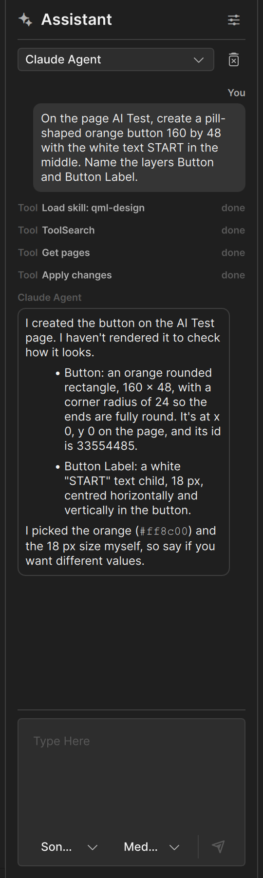 A task given to the assistant with the tool steps and the reply