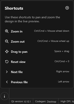 Actions for moving between files.