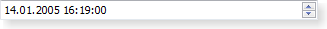 Screenshot of a Windows Vista style date time editing widget