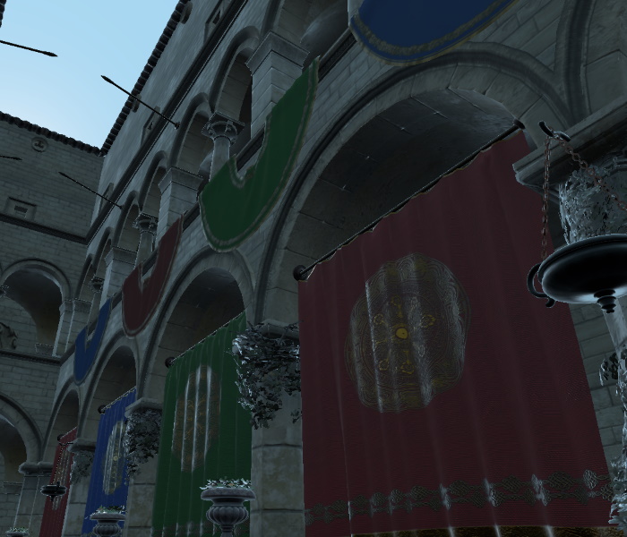 Architectural scene with supersample antialiasing at 1.5x