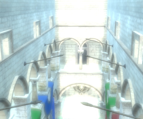 Scene with glow strength 1.5