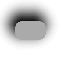 RectangularShadow with blur 48 and spread 10 for closer CSS match