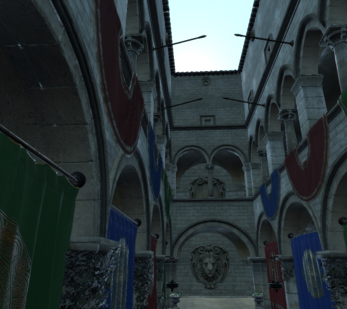 Scene with ambient occlusion softness of 50