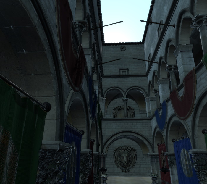 Scene with ambient occlusion softness of 25