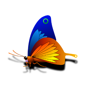 Soft shadow with radius 6