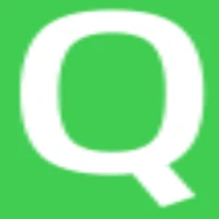 Enlarged Q letter cropped from a source region of the Qt logo
