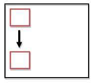 Square translated vertically