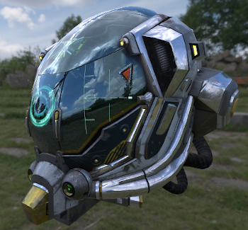 Qt Quick 3D scene illustrating shader effects