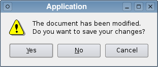 关机时的典型对话