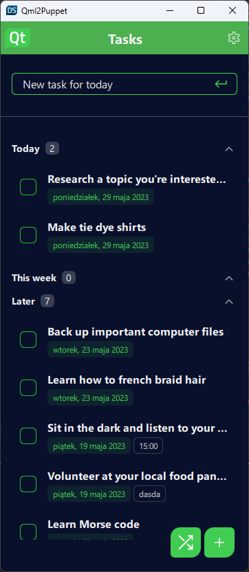 Estilo personalizado del tema oscuro