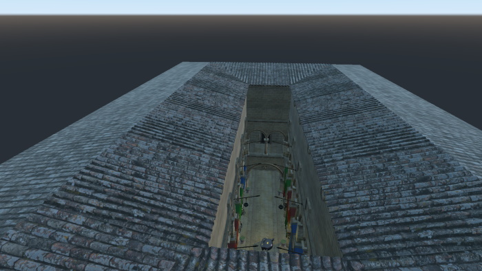 Palacio Sponza con diferente orientación del IBL