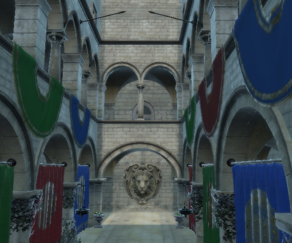 Escena con configuración de depuración por defecto Escena con configuración de depuración por defecto