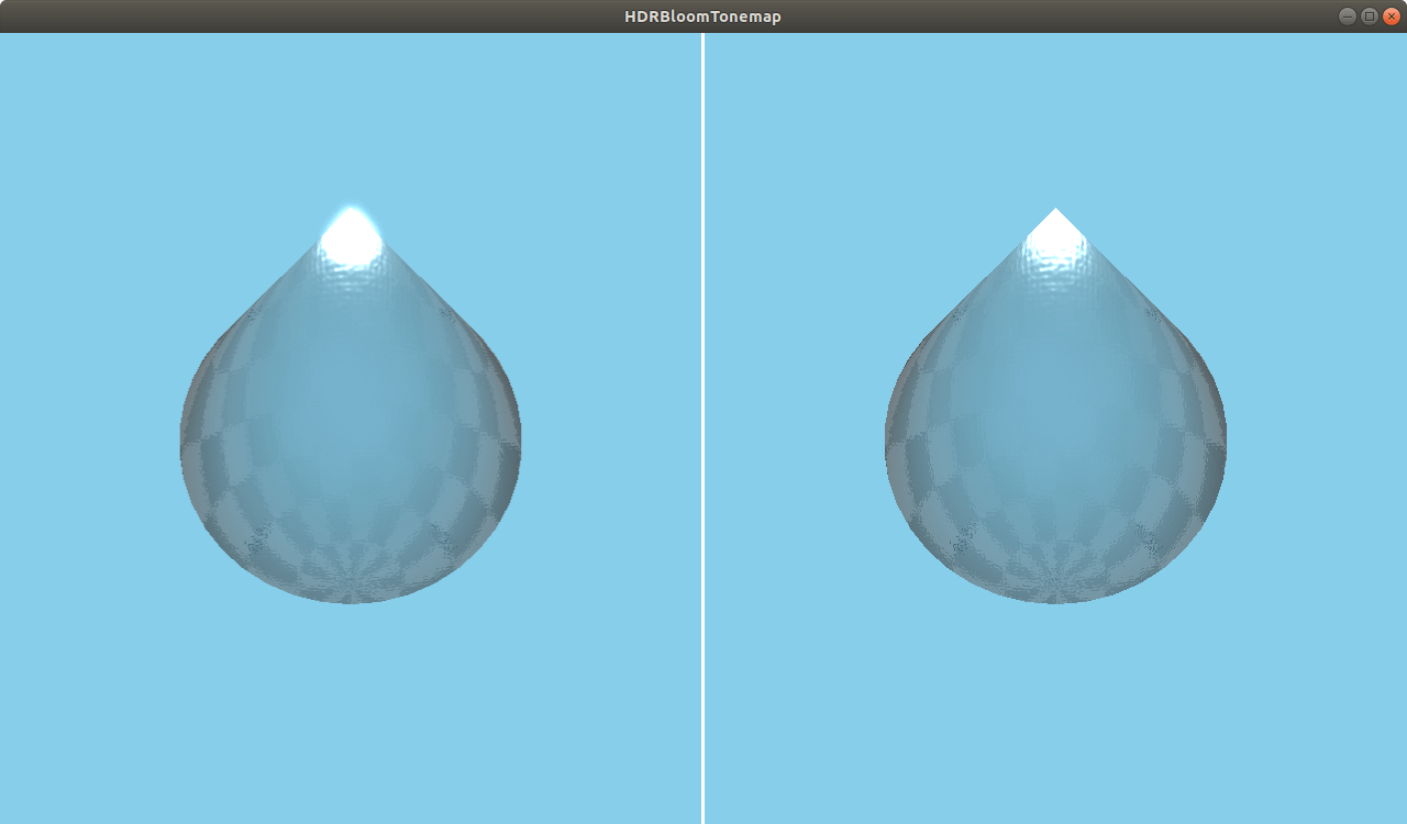 Comparación de escenas con efecto HDR bloom tonemap Comparación de escenas con efecto HDR bloom tonemap