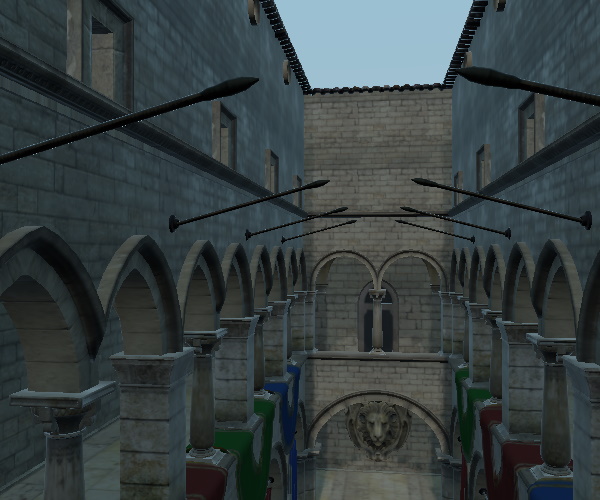 Escena con valor de exposición 0,5 Escena con valor de exposición 0,5