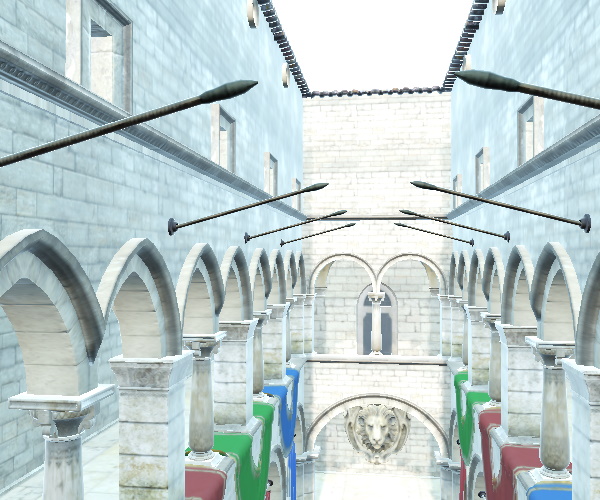 Escena con valor de exposición 8 Escena con valor de exposición 8