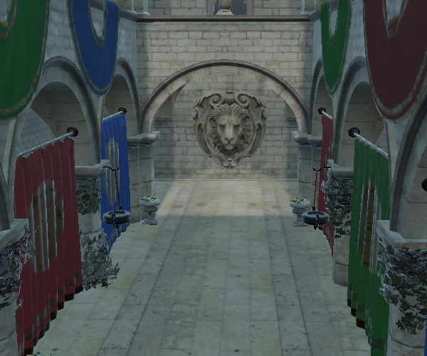 Escena con mapa tonal Hejl-Dawson Escena con mapa tonal Hejl-Dawson