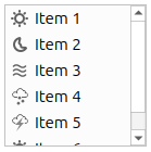 Lista de iconos meteorológicos Lista de iconos meteorológicos