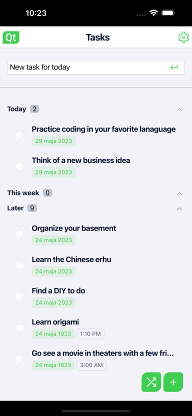 Tema ligero para iOS