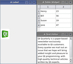 Ventanas MDI en mosaico Ventanas MDI en mosaico