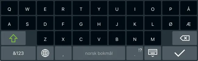Captura de pantalla del diseño noruego Captura de pantalla del diseño noruego
