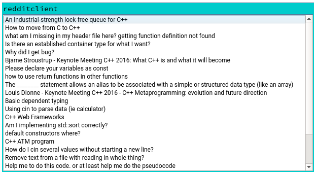 Captura de pantalla del ejemplo Captura de pantalla del ejemplo