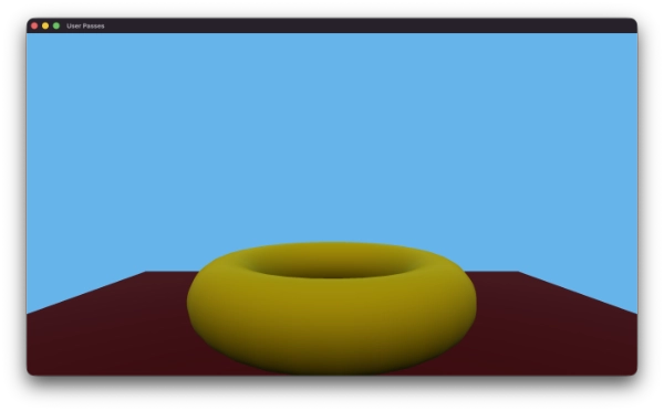 Una escena 3D renderizada con pases de usuario personalizados Una escena 3D renderizada con pases de usuario personalizados