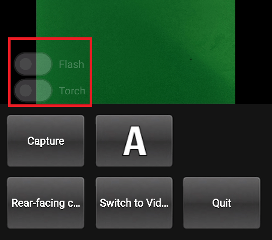 Basculer entre le mode Flash et le mode Torche Basculer entre le mode Flash et le mode Torche