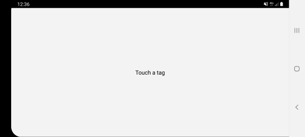 URL annoté Écran principal NFC