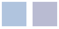 Représentation côte à côte d'un carré bleu acier clair et d'un carré bleu acier clair teinté. Représentation côte à côte d'un carré bleu acier clair et d'un carré bleu acier clair teinté.
