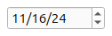Date modifiable