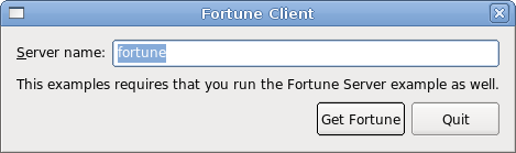 Capture d'écran du client Local Fortune Capture d'écran du client Local Fortune