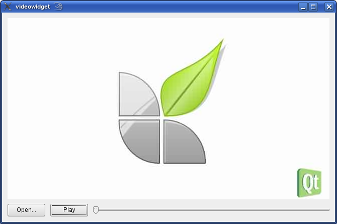 Interface vidéo avec le panneau de contrôle