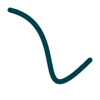 Smooth S-shaped cubic Bezier curve