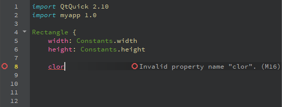 静的アナライザーのチェックを選択する
