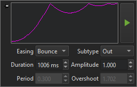 アニメーション用Qt Quickツールバー