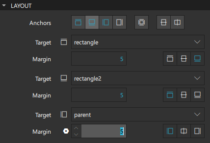 アンカーボタン。