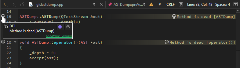 注釈ポップアップ