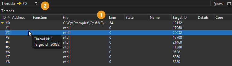 スレッドビュー