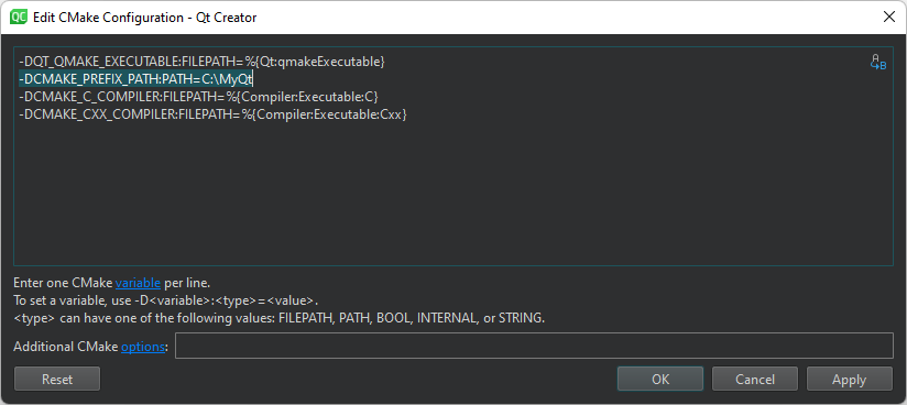 自作Qtへのパスを設定する 自作Qtへのパスを設定する