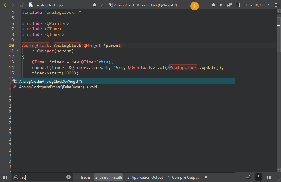 編集モードのツールバーに表示されるカーソル下の記号