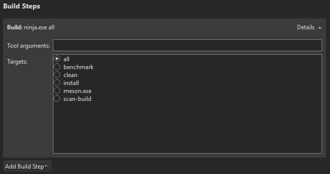 メソンのビルド手順