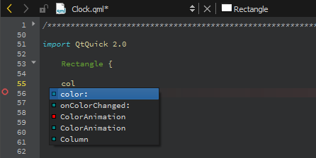 QML 코드 완성을 위한 제안 사항 QML 코드 완성을 위한 제안 사항