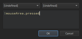 조건일 때 비활성 상태입니다.